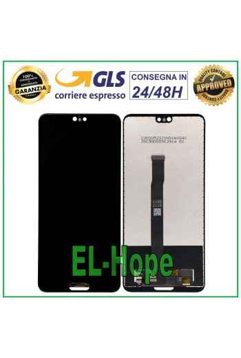 LCD-DISPLAY FÜR HUAWEI P20 EML L09 L09C L29 AL00 TOUCHSCREEN SCHWARZER GLASBILDSCHIRM