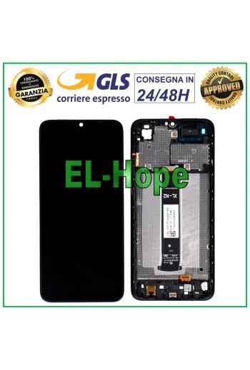 LCD-DISPLAY + RAHMEN FÜR XIAOMI REDMI A2 PLUS 23028RNCAG TOUCHSCREEN-GLAS