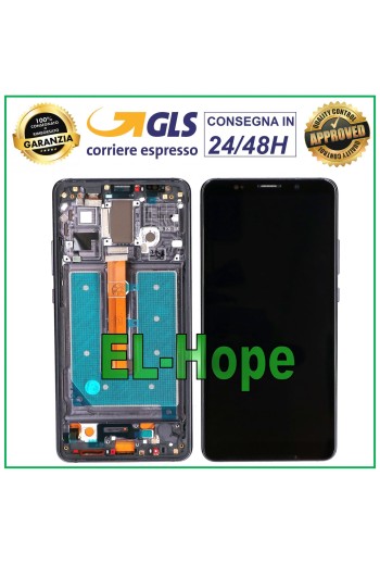 OLED-DISPLAYRAHMEN FÜR HUAWEI MATE 10 PRO BLA-L09 L29 TOUCHGLASBILDSCHIRM SCHWARZ