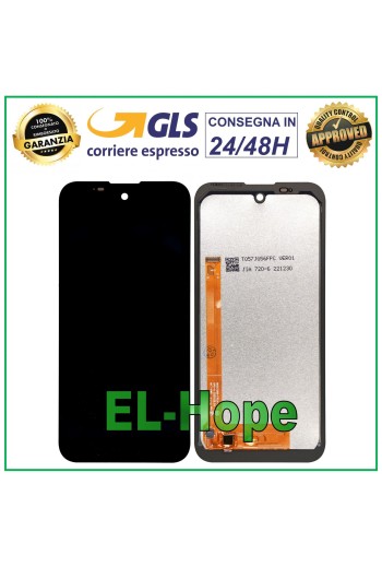 LCD-DISPLAY FÜR DOOGEE S56 / S56 PRO TOUCHSCREEN-GLASMONITOR MONTIERT SCHWARZ