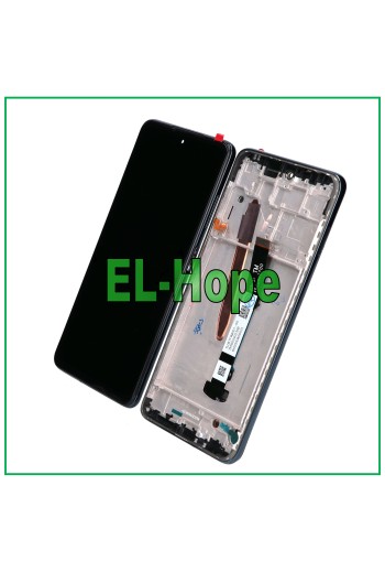 LCD-DISPLAY + RAHMEN FÜR XIAOMI POCO X3 M2007J20CG M2007J20CT TOUCHSCREEN SCHWARZ
