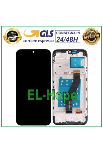 LCD-DISPLAYRAHMEN FÜR MOTOROLA MOTO E6i XT2053-5 XT2053-6 TOUCHSCREEN-GLAS