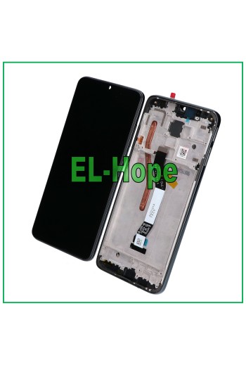 LCD-DISPLAY + RAHMEN FÜR XIAOMI REDMI NOTE 8 PRO M1906G7G TOUCHSCREEN SCHWARZES GLAS