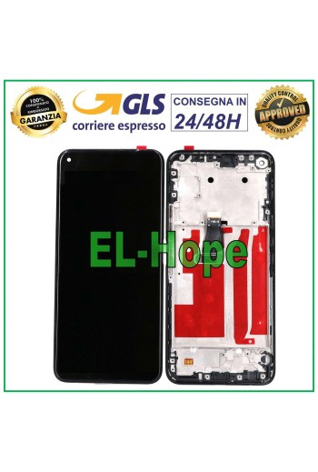 LCD-DISPLAYRAHMEN-TOUCHSCREEN FÜR HUAWEI NOVA 7 SE CDY-AN00 SCHWARZER GLASBILDSCHIRM