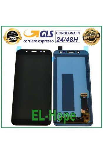LCD-DISPLAY FÜR SAMSUNG GALAXY J6 2018 SM J600F N TOUCHSCREEN GLASBILDSCHIRM