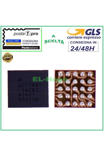 IC CHIP BGA U10 AD7149 FINGERABDRUCK-ID HOME-TASTE FÜR APPLE IPHONE 7 7 PLUS