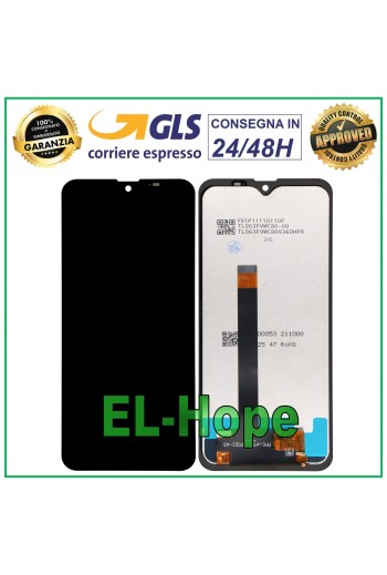 LCD-DISPLAY FÜR BLACKVIEW BV9800 /BV9800 PRO TOUCHSCREEN-GLAS MONTIERT SCHWARZ