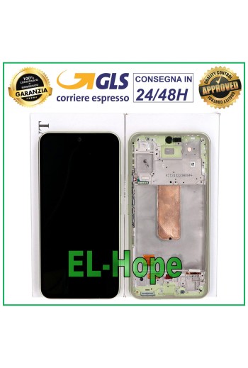 100 % ORIGINAL TOUCH-LCD-DISPLAY SAMSUNG GALAXY A54 5G 2023 SM-A546 GRÜNER RAHMEN