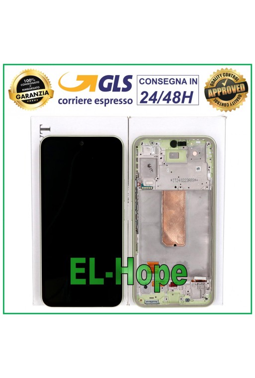 100 % ORIGINAL TOUCH-LCD-DISPLAY SAMSUNG GALAXY A54 5G 2023 SM-A546 GRÜNER RAHMEN