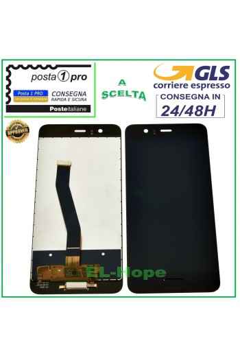 LCD-DISPLAY FÜR HUAWEI P10 VTR-L09 VTR-L10 L29 TOUCHSCREEN SCHWARZER GLASBILDSCHIRM