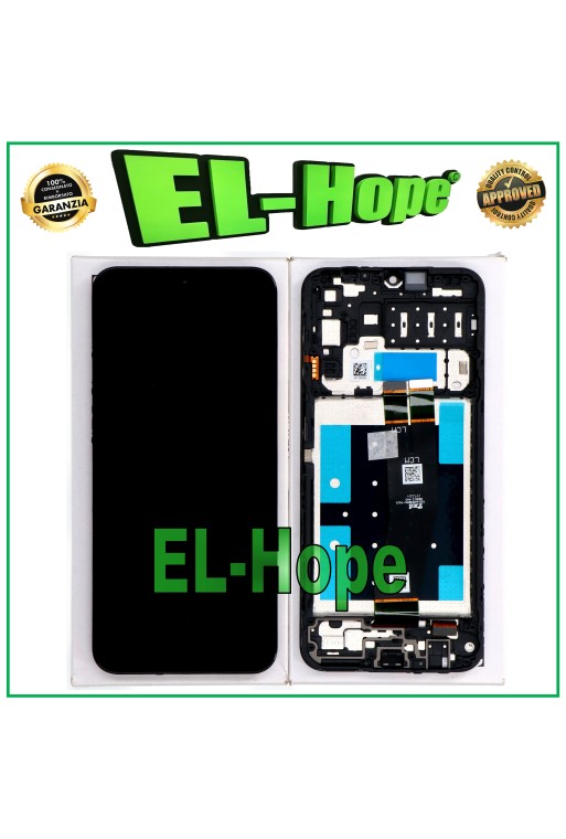 100 % ORIGINAL TOUCH-LCD-DISPLAY SAMSUNG GALAXY A14 4G SM-A145R A145P SCHWARZER RAHMEN