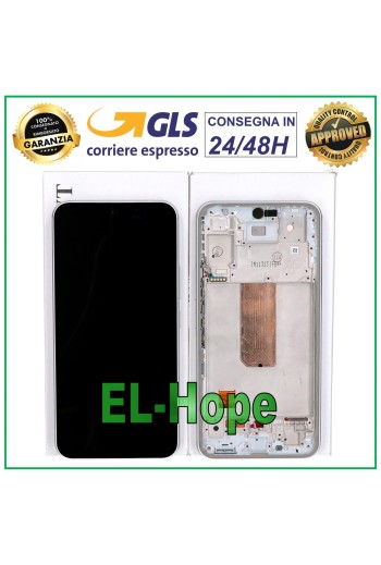 100 % ORIGINAL TOUCH-LCD-DISPLAY SAMSUNG GALAXY A54 5G 2023 SM-A546 WEISSER RAHMEN