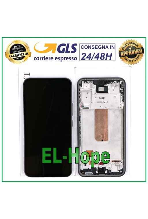 100 % ORIGINAL TOUCH-LCD-DISPLAY SAMSUNG GALAXY A54 5G 2023 SM-A546 SCHWARZER RAHMEN