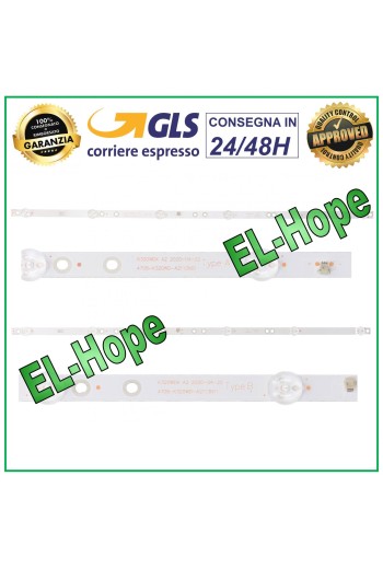 KIT 2 BALKEN 6 LEDS FÜR 32  TV AKAI 4708-K320WD-A2113 N01 N11 K320WDX-A2 AKTV3225