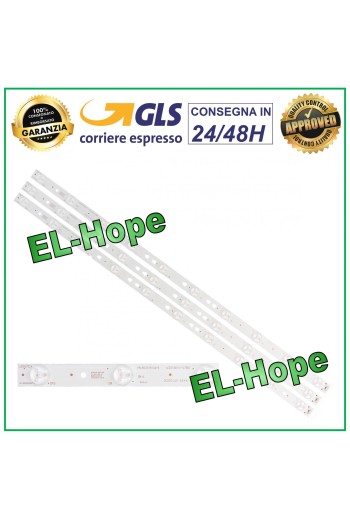 KIT 3 LED-TV-BARS 32  LB927DX LED315D10-07(B) 30331510219 CHANGHONG JVC HAIER