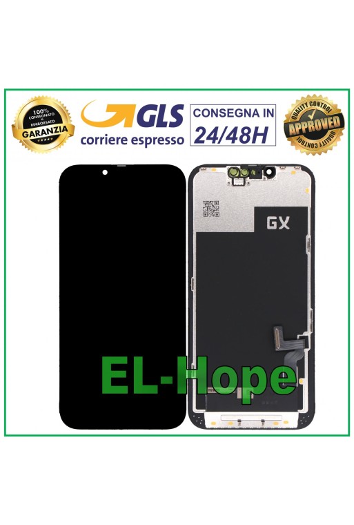HARTES OLED-LCD-DISPLAY FÜR APPLE IPHONE 13 TOUCHSCREEN-GLAS GX ORIGINAL