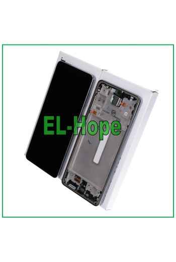 ORIGINAL LCD-TOUCH-DISPLAY SAMSUNG GALAXY A73 5G 2022 SM A736 A736B SCHWARZER RAHMEN