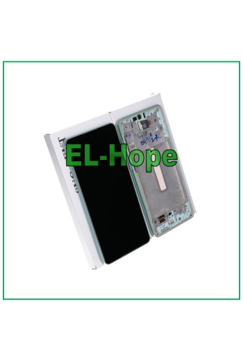100 % ORIGINAL LCD-TOUCH-DISPLAY SAMSUNG GALAXY A73 5G SM-A736 GRÜNER RAHMEN