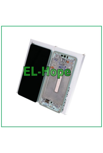100 % ORIGINAL LCD-TOUCH-DISPLAY SAMSUNG GALAXY A73 5G SM-A736 GRÜNER RAHMEN