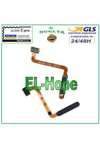 FLACH-FLEX-FINGERABDRUCKSCHLÜSSEL FINGERABDRUCKSENSOR SAMSUNG GALAXY A23 4G SM-A235 SCHWARZ
