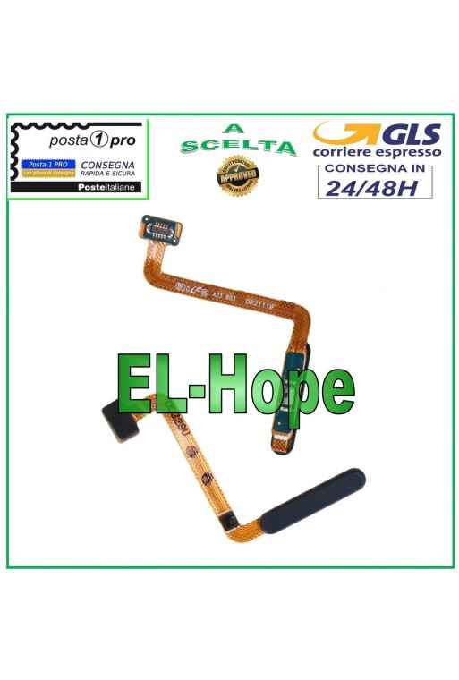 FLACH-FLEX-FINGERABDRUCKSCHLÜSSEL FINGERABDRUCKSENSOR SAMSUNG GALAXY A23 4G SM-A235 SCHWARZ