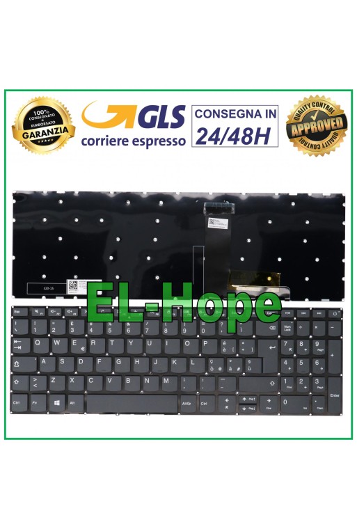 ITALIENISCHE TASTATUR FÜR LENOVO IDEAPAD 3-15IIL05 3-15IJL05 3-15IML05 3-15ITL05 