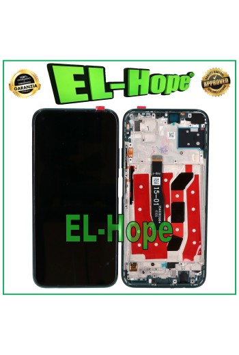 LCD-DISPLAYRAHMEN FÜR HUAWEI P40 LITE JNY-L21A JNY-LX1 TOUCHSCREEN GRÜNES GLAS