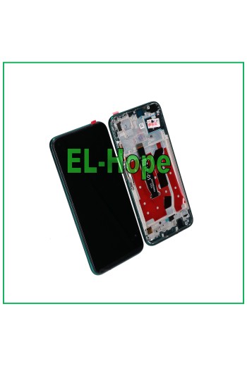 LCD-DISPLAYRAHMEN FÜR HUAWEI P40 LITE JNY-L21A JNY-LX1 TOUCHSCREEN GRÜNES GLAS