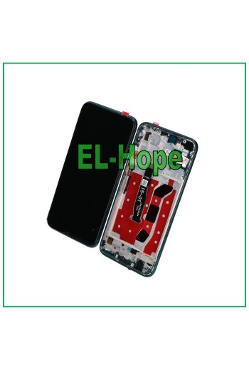 LCD-DISPLAYRAHMEN FÜR HUAWEI P40 LITE JNY-L21A JNY-LX1 TOUCHSCREEN GRÜNES GLAS