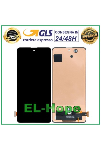 TFT-LCD-DISPLAY FÜR SAMSUNG GALAXY A71 SM A715 / M51 M515 F TOUCHSCREEN-GLAS