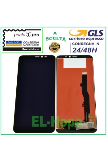 LCD-DISPLAY FÜR ZTE BLADE A530 A606 TOUCHSCREEN-MONITOR BILDSCHIRM 5,45  SCHWARZ