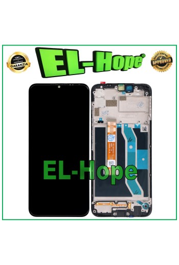 LCD-DISPLAY + RAHMEN FÜR OPPO REALME NARZO 20 RMX2193 TOUCHSCREEN GLASBILDSCHIRM