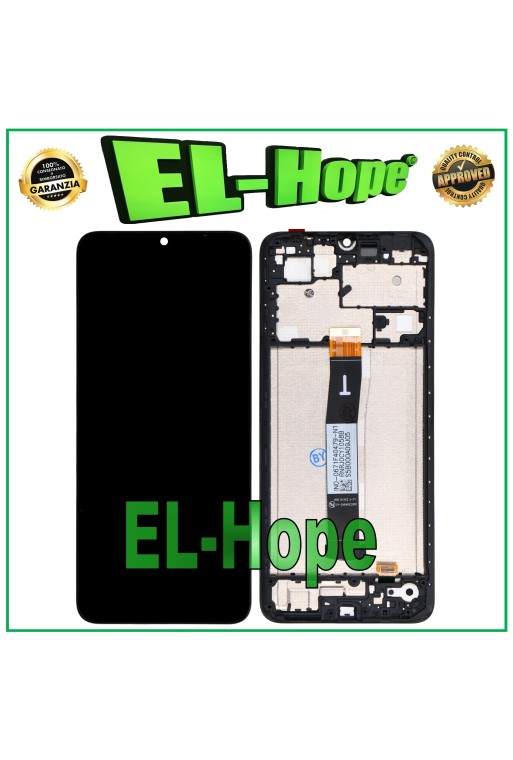 LCD-DISPLAY + RAHMEN FÜR XIAOMI REDMI 12C 22120RN86I 22126RN91Y TOUCHSCREEN