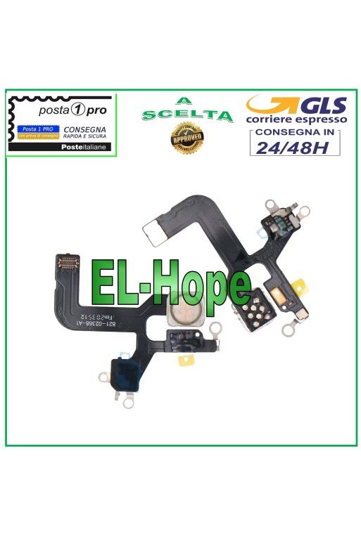 FLACHES FLEX-BLITZGERÄT + MIKROFON FÜR APPLE IPHONE 12 A2172 A2402 A2403 A2404