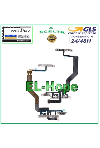 FLACHER POWER ON OFF-KNOPF APPLE IPHONE 12 PRO FLEX LAUTSTÄRKERUMMER STUMMTASTEN