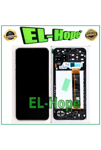 ORIGINAL TOUCH FRAME LCD DISPLAY SAMSUNG GALAXY A13 4G SM A135 - SIEHE REV. FLAT