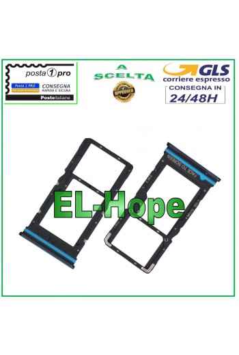 Slot Cart Fach Nano Micro SIM Karte XIAOMI Redmi Note 9 Pro 5G 2020 Schwarz