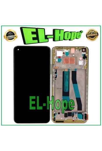OLED-LCD-DISPLAY + RAHMEN FÜR XIAOMI MI 11 LITE 4G 5G NE M2101K9AG TOUCH GELB