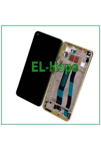 OLED-LCD-DISPLAY + RAHMEN FÜR XIAOMI MI 11 LITE 4G 5G NE M2101K9AG TOUCH GELB