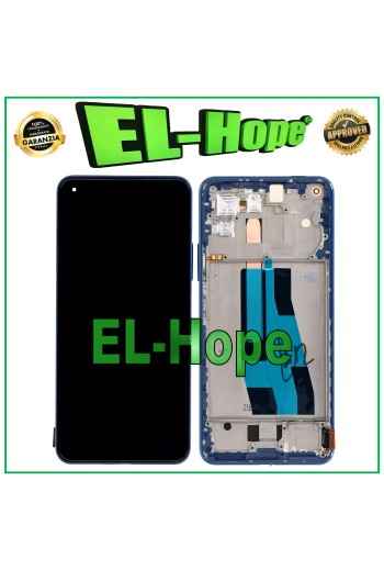 OLED-RAHMEN-LCD-DISPLAY FÜR XIAOMI MI 11 LITE 4G 5G NE M2101K9AG TOUCH BLAUES GLAS