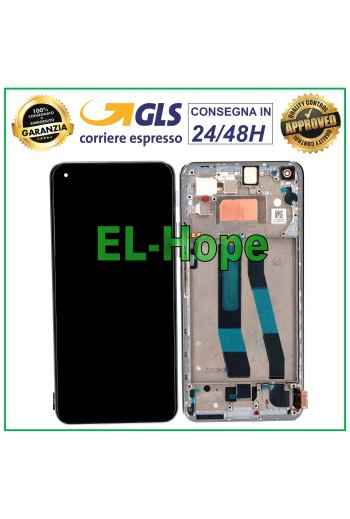 OLED-RAHMENDISPLAY FÜR XIAOMI MI 11 LITE 4G 5G NE M2101K9AG TOUCH WEISSES GLAS