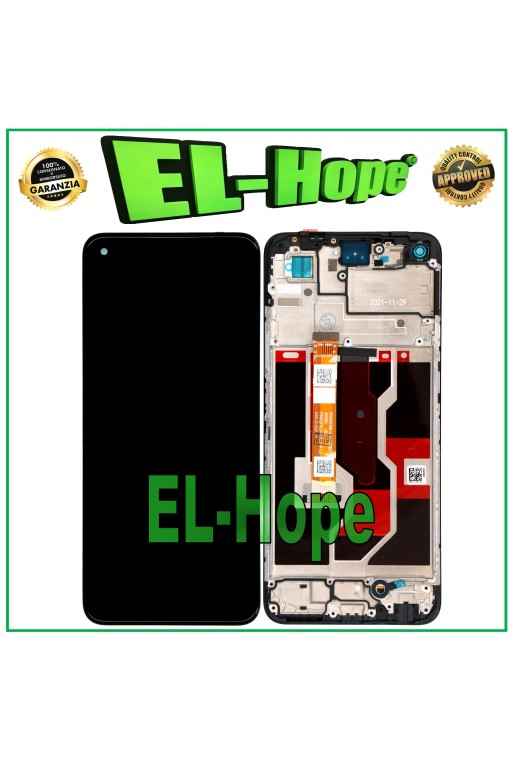 LCD-DISPLAYRAHMEN FÜR OPPO REALME 9i RMX3491 TOUCHSCREEN GLASBILDSCHIRM SCHWARZ