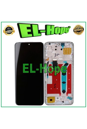LCD-DISPLAYRAHMEN FÜR HONOR X8 4G TFY-LX1 L026 L036 TOUCHSCREEN SILBERGLAS