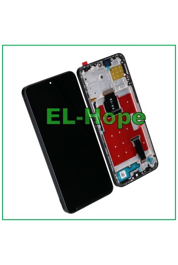 LCD-DISPLAY + RAHMEN FÜR HONOR X8A CRT-LX1 LX2 TOUCHSCREEN SCHWARZER GLASBILDSCHIRM