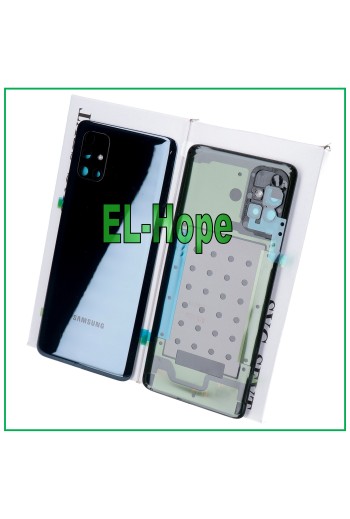 ORIGINAL SAMSUNG GALAXY M51 SM-M515 BATTERIEABDECKUNG SCHWARZE RÜCKSEITE