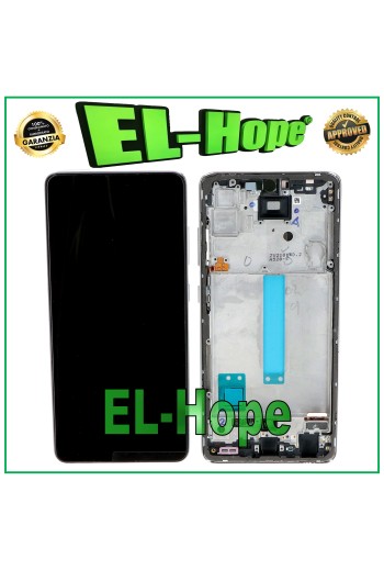 TFT-LCD-DISPLAY FÜR SAMSUNG GALAXY A52 5G 2021 SM-A525F A526B TOUCH-RAHMEN WEISS