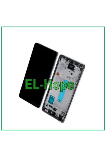 TFT-LCD-DISPLAY FÜR SAMSUNG GALAXY A52 5G 2021 SM-A525F A526B TOUCH-RAHMEN WEISS