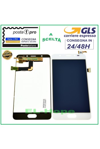 LCD-DISPLAY FÜR WIKO U FEEL PRIME UFEEL TOUCHSCREEN GLASBILDSCHIRM WEISS