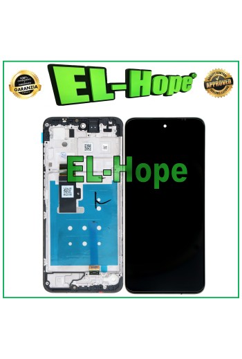 LCD-DISPLAY + RAHMEN FÜR MOTOROLA MOTO G13 XT2331 / G23 XT2333 TOUCHSCREEN-GLAS