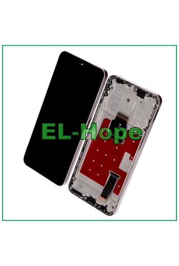 LCD-DISPLAYRAHMEN FÜR HONOR X8A CRT-LX1 CRT-LX2 TOUCHSCREEN GLASBILDSCHIRM ROSA
